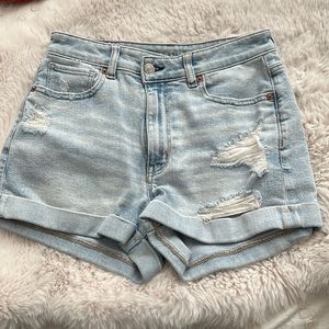 american eagle mom shorts
